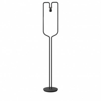 Fuse golvlampa svartstruktur E27