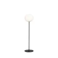 GLO-BALL F1 golvlampa, Svart/Opalgals 135cm