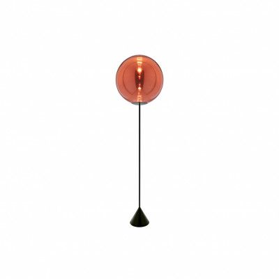 Globe Cone Golvlampa koppar