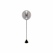 Globe Cone Golvlampa krom