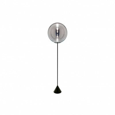 Globe Cone Golvlampa krom