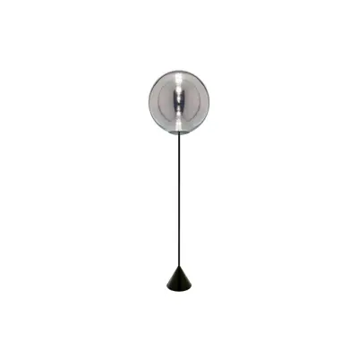 Globe Cone Golvlampa krom