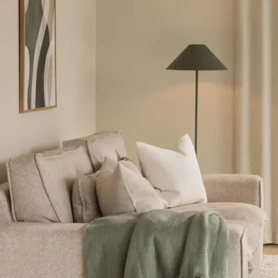 Globen Lighting - Cannes golvlampa grön metall 140 cm