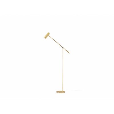 Globen Lighting - Hubble Read Golvlampa Brushed Brass
