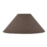 Globen Lighting - Iris golvlampa brun/mässing textil