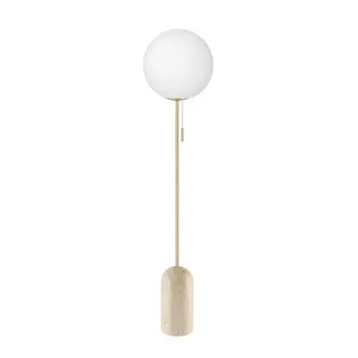 Globen Lighting - Torrano golvlampa Travertine