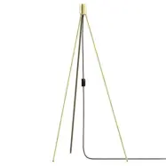 Golvfot Tripod 109 cm Borstad Mässing