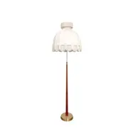 Golvlampa Alma m. textilskärm