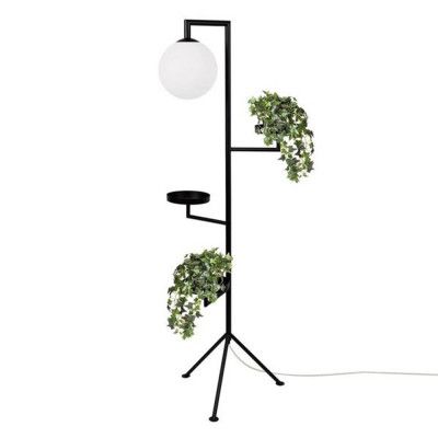 Globen Lighting Golvlampa Astoria svart