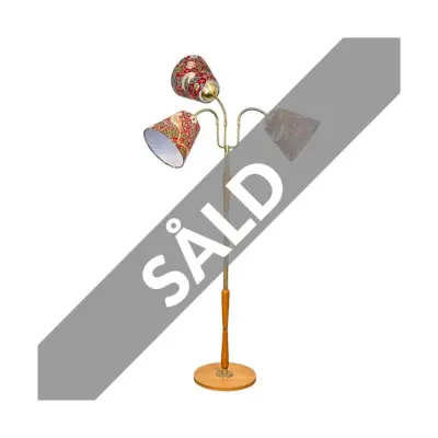 Golvlampa Aurora, 3-arm