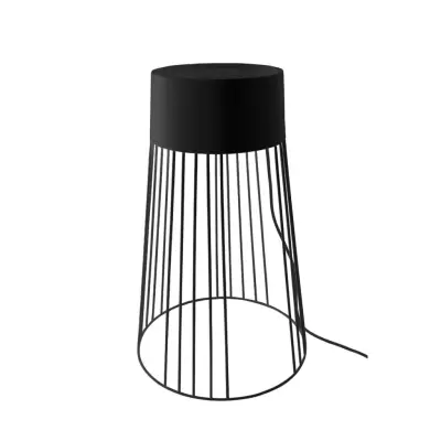 Golvlampa Koster 60 IP44 Svart