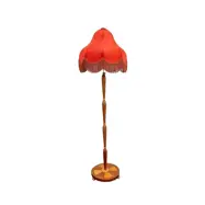 Golvlampa Ruby, röd