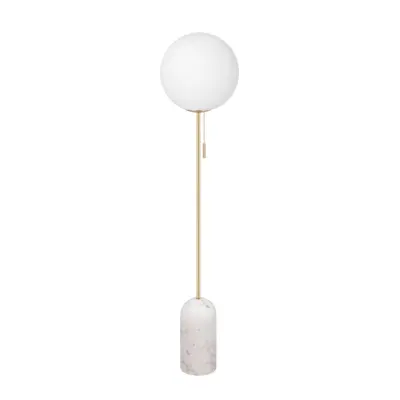 Golvlampa Torrano Vit