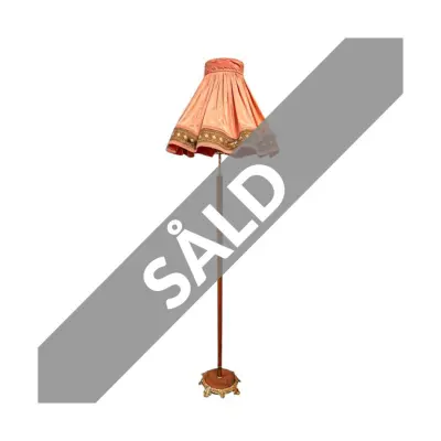 Golvlampa Trä, 163 cm