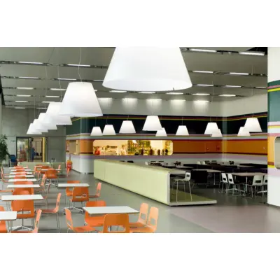Grande Costanza pendellampa dimbar Luceplan - Matsal - Aluminium