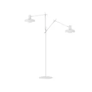 Grupa Products - Arigato Golvlampa Dubbel VitGrupa
