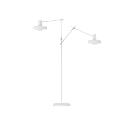 Grupa Products - Arigato Golvlampa Dubbel VitGrupa