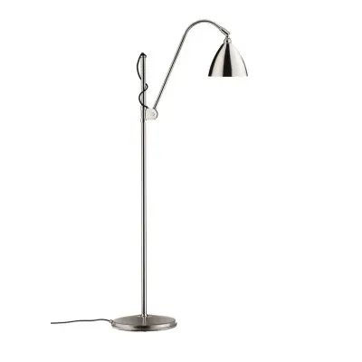 GUBI - Bestlite BL3 Golvlampa Ø16 Krom/Krom