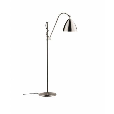 GUBI - Bestlite BL3 Golvlampa Ø21 Krom/Krom