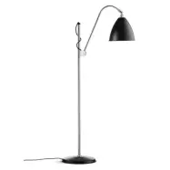 GUBI - Bestlite BL3 Golvlampa Ø21 Krom/Svart