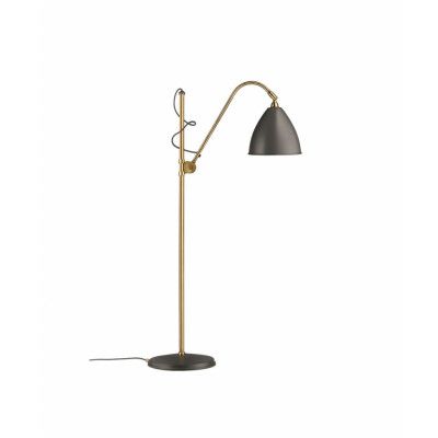 GUBI - Bestlite BL3 Golvlampa Ø21 Mässing/Grå
