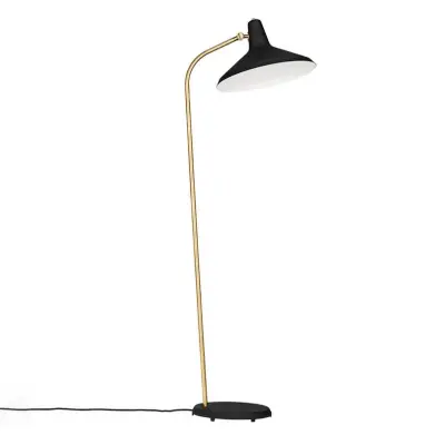 GUBI - G-10 Golvlampa Svart