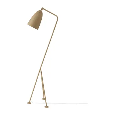 GUBI - Gräshoppa Golvlampa Olive Brown