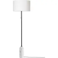 GUBI - Gravity Golvlampa White Marble/White