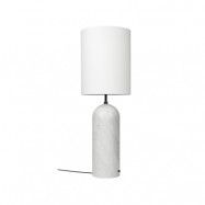 GUBI Gravity XL golvlampa vit marmor/vit, high