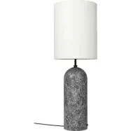 GUBI - Gravity XL High Golvlampa Grey Marble/White
