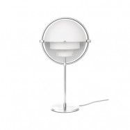 GUBI - Multi-Lite Bordslampa Chrome/White