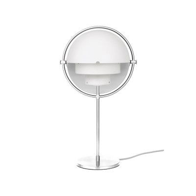 GUBI - Multi-Lite Bordslampa Chrome/White
