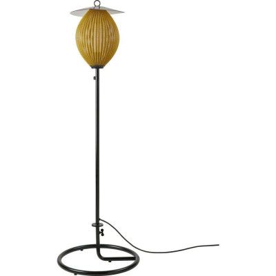 GUBI - Satellite Utomhus Golvlampa Mustard Gold/Black
