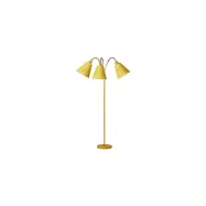 Haga golvlampa trearmad, gul 140cm