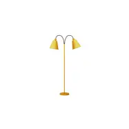 Haga golvlampa tvåarmad, gul 140cm