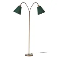 Haga golvlampa tvåarmad, oxid 140cm