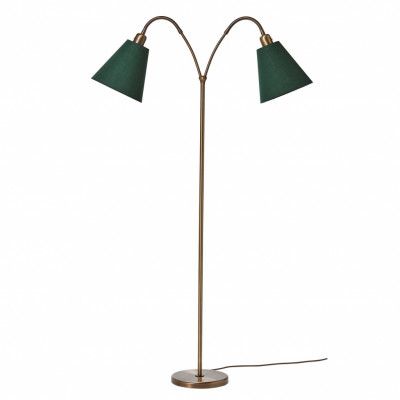 Haga golvlampa tvåarmad, oxid 140cm
