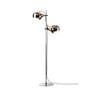 Halo Design - DC golvlampa, krom, höjd 150 cm metall 2 lampor.