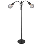 Halo Design - Halo Golvlampa 3 Gun Black/Marble