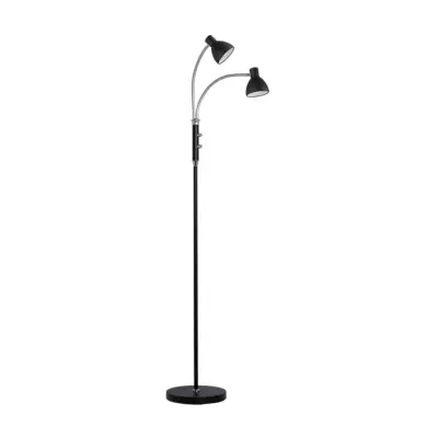 Halo Design HUDSON Golvlampa LED 2L GU10, Svart