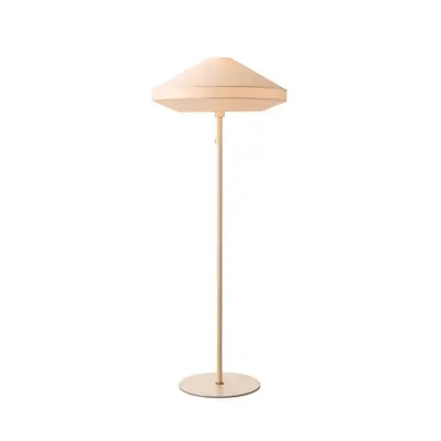 Halo Design - PARIS SOFT golvlampa, krämfärgad, textil Höjd 140 cm –