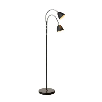 Halo Design Room Golvlampa 2L Svart/Krom