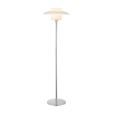 Halo Design SCANDINAVIA Golvlampa Ø40 Opal / Krom