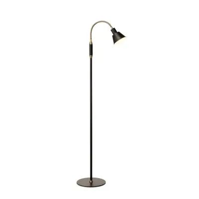 Halo Design Space LED-golvlampa 1F Svart - Antik