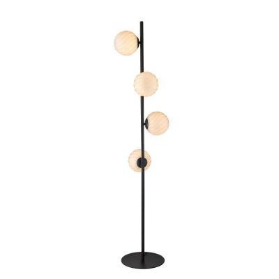 Halo Design - Twist 4 Golvlampa Opal/Black