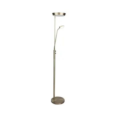 Halo Design VEGAS Golvlampa Combi LED 5/20W Antik Messing