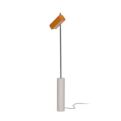 Hübsch - Reflector LED-golvlampa, orange, höjd 160 cm –