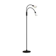 Herstal - Cut 2 Golvlampa Black/Opal