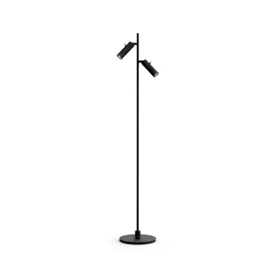 Herstal - Pipeline 2 Golvlampa Matt Black