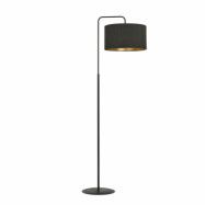 HILDE LP1 Golvlampa, Svart/Svart